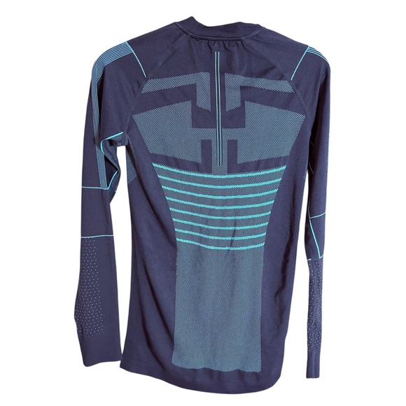 CRAFT Active Intensity Women's Navy Blue Long Sleeve Baselayer Top M - Picture 3 of 9